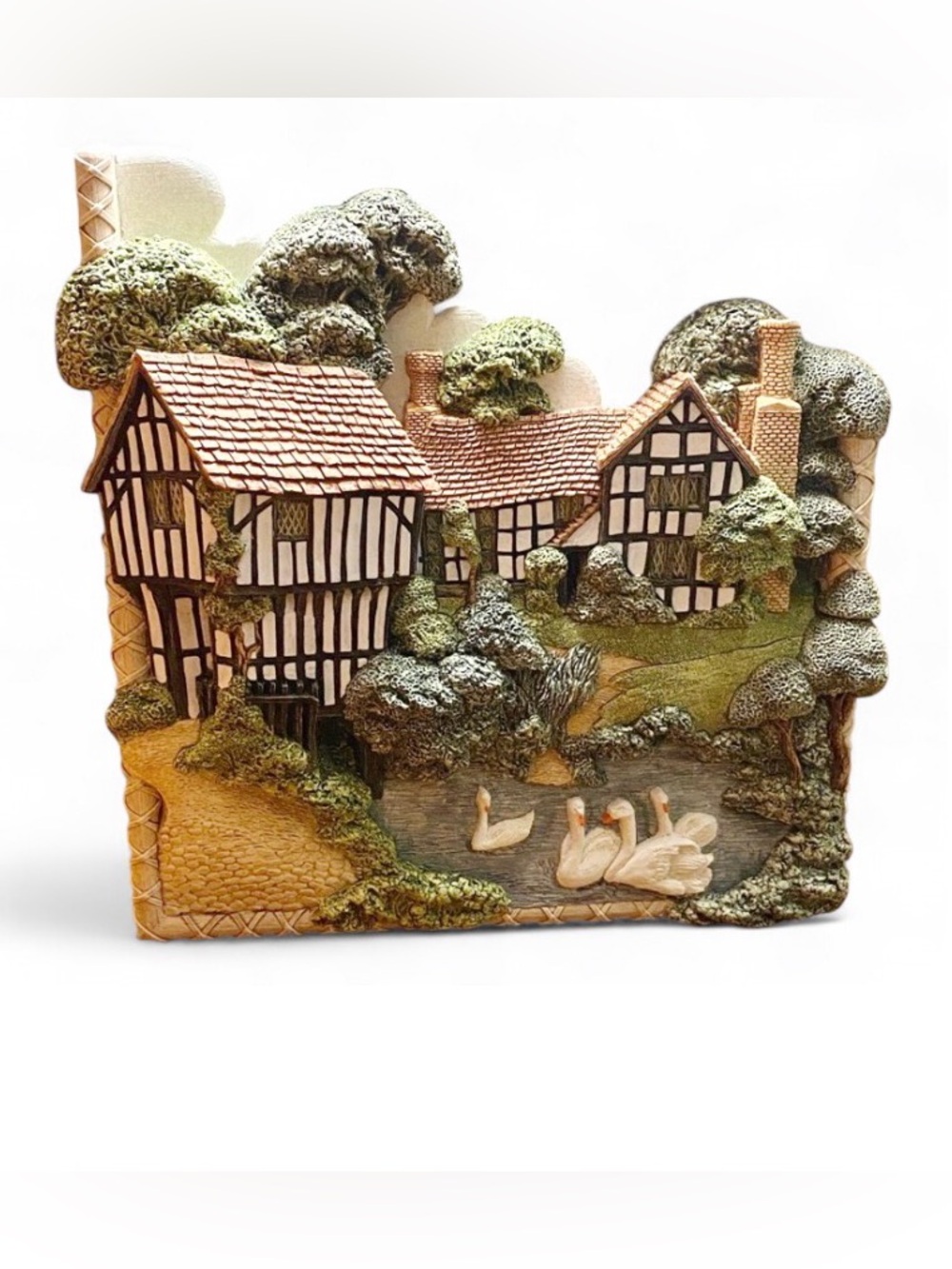 Lilliput Lane 1989 Lower Brockhampton Cottage Plaque New Box & Deed